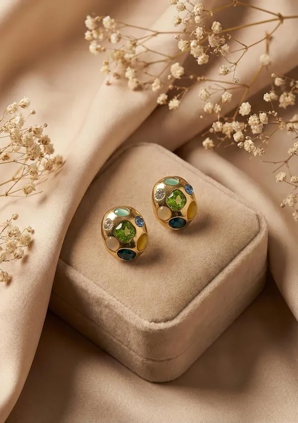 Gemstone_Stud_Earrings