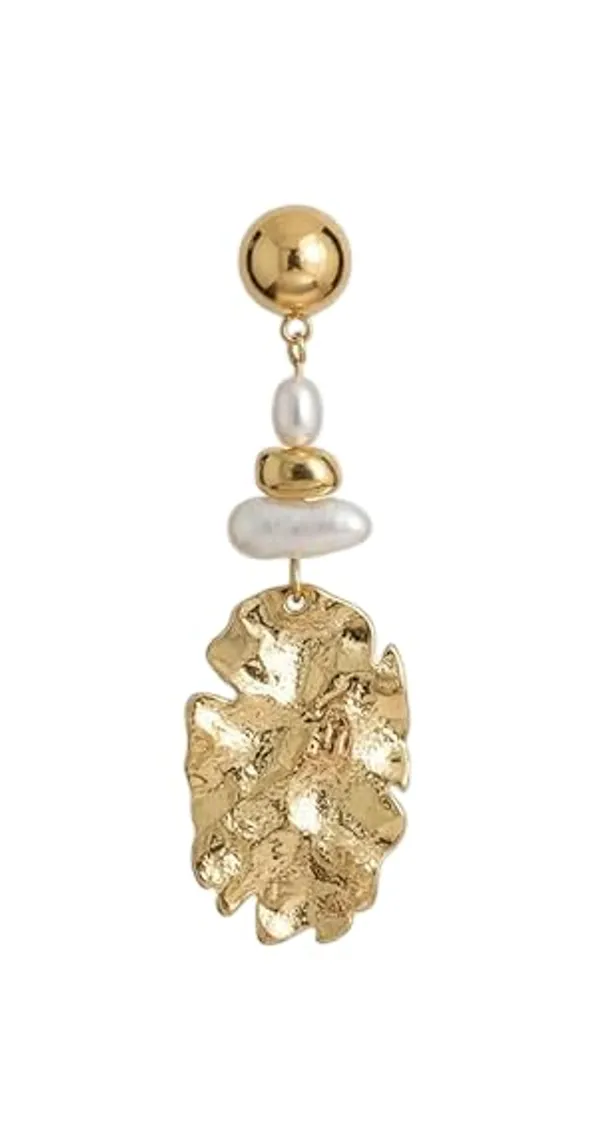 Leaf_Pearl_Drop_Earrings