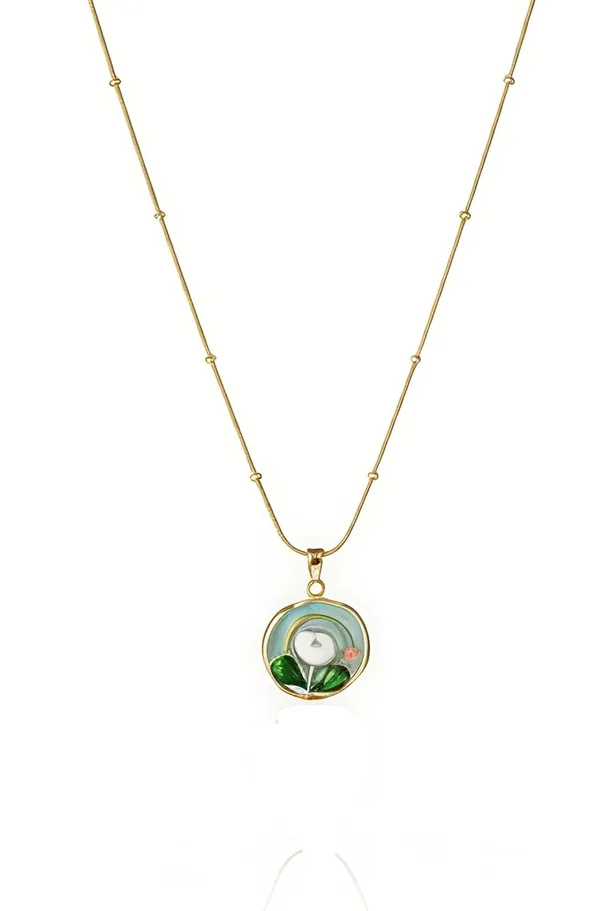 Floral_Pearl_Enamel_Pendant_Necklace