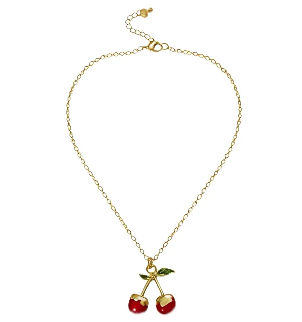 Cherry_Enamel_Pendant_Necklace