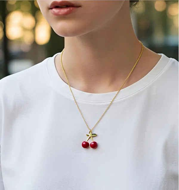 Cherry_Enamel_Pendant_Necklace
