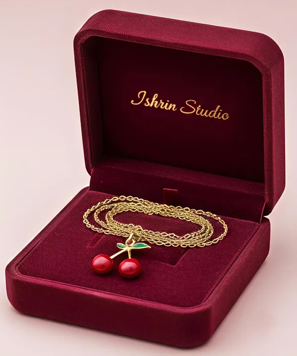 Cherry_Enamel_Pendant_Necklace