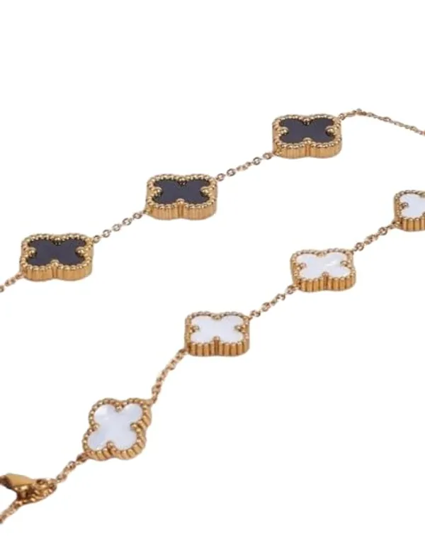 Alloy_Gold_Plated_Flower_Bracelet