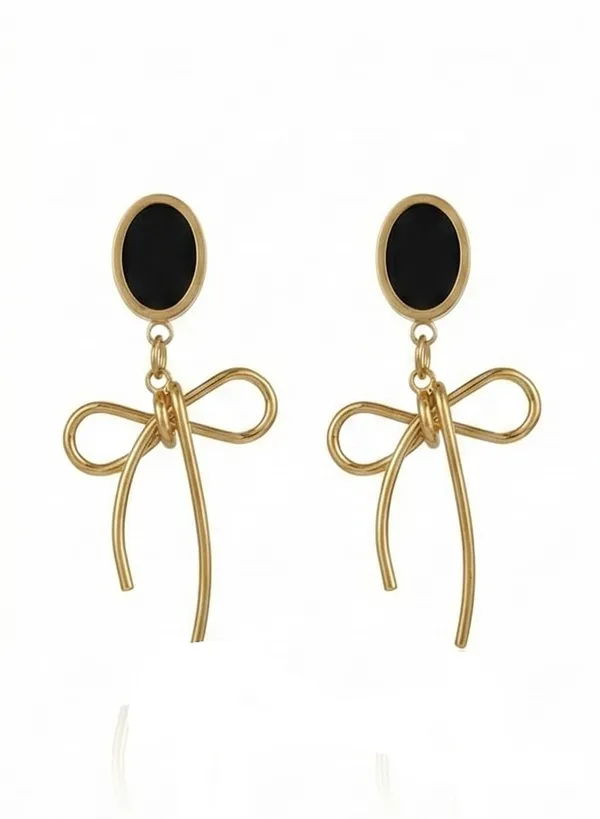 Wire_Loop_Dangle_Earrings_With_Stone