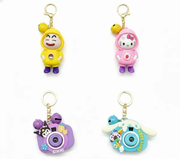 Camera_Projector_Keychain_With_Bell_Charm
