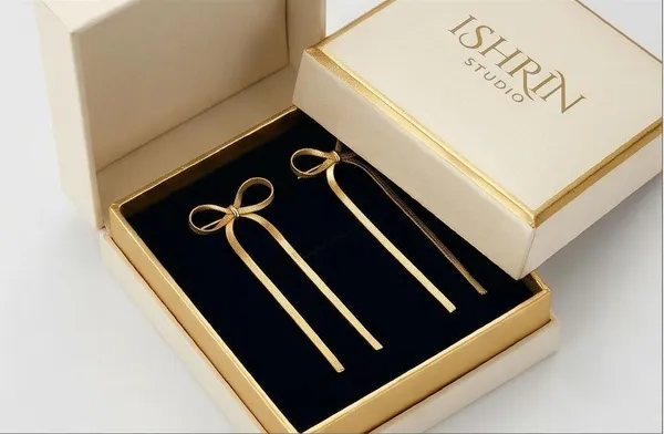 Bow_Knot_Chain_Tassel_Drop_Earrings