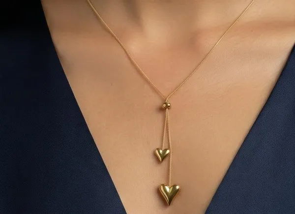 Double_Heart_Pendant_Necklace_For_Women