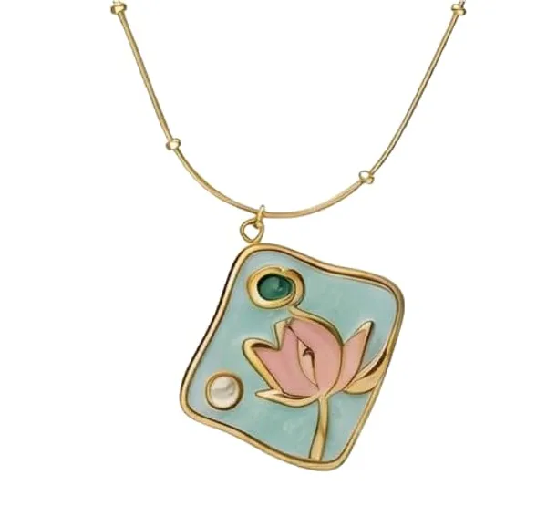 Lotus_Enamel_Pendant_Necklace