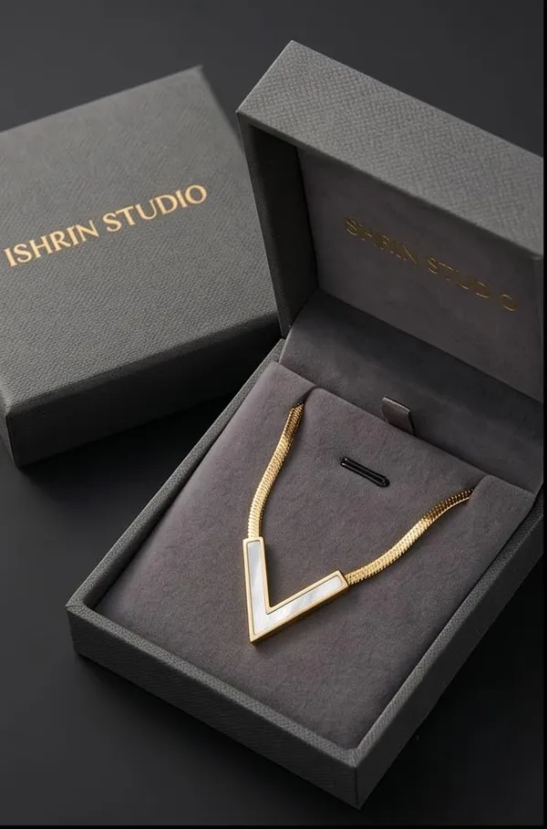 18k_Gold_Plated_V_Shape_Pendant_Necklace