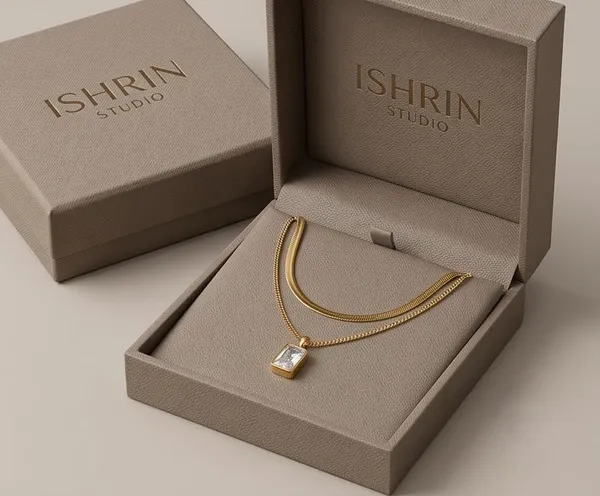 V_Shape_Pendant_Necklace_For_Women