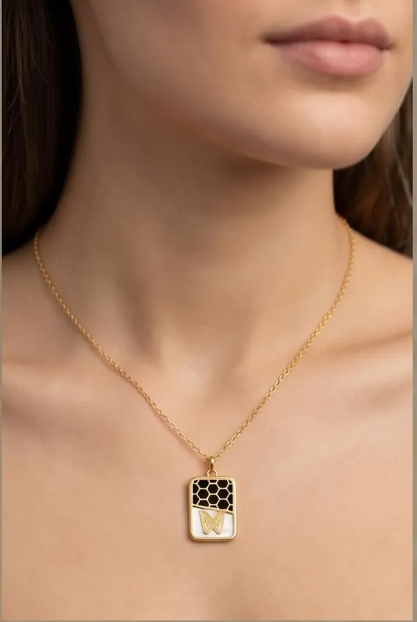 18k_Gold_Plated_Butterfly_Pendant_Necklace
