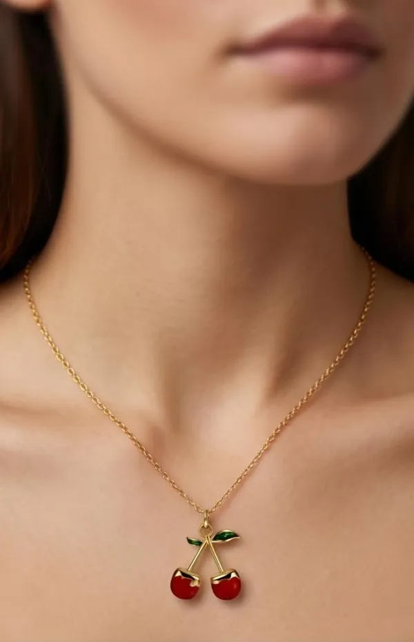 18k_Gold_Plated_Pendant_Necklace_For_Women
