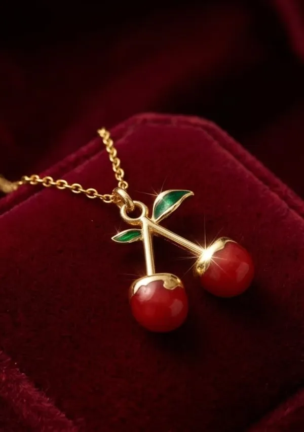 18k_Gold_Plated_Pendant_Necklace_For_Women