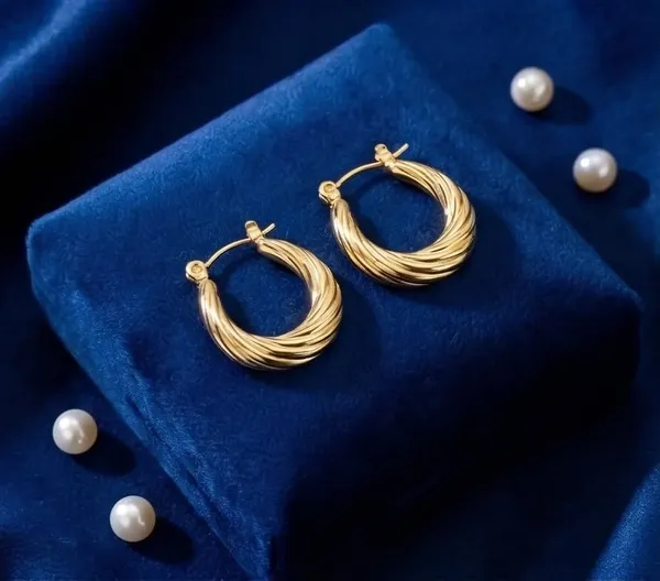 Gold_Plated_Stud_Hoop_Earrings