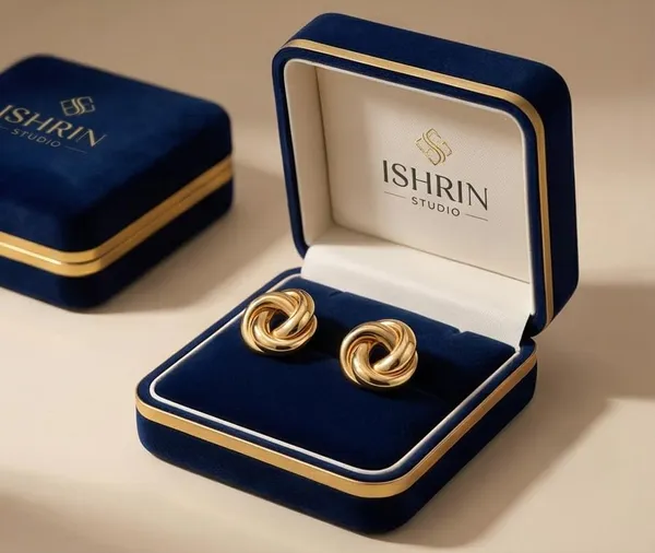Gold_Plated_Knot_Stud_Earrings