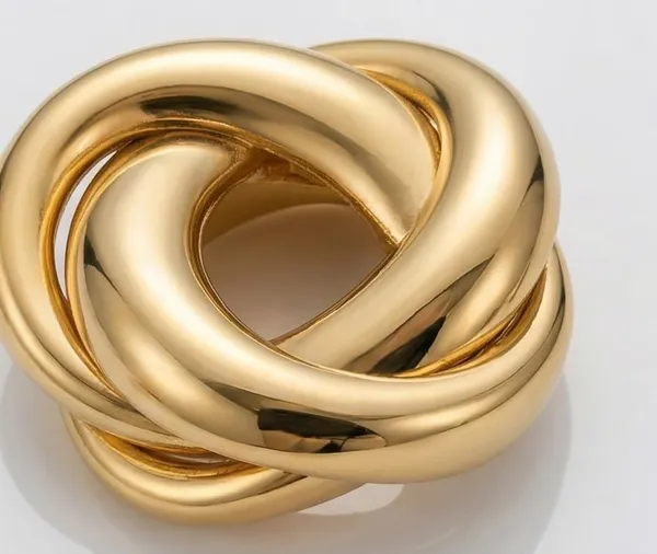 Gold_Plated_Knot_Stud_Earrings