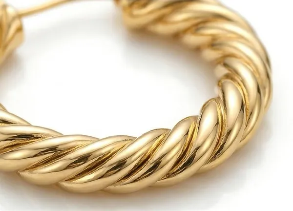 18k_Gold_Plated_Hoop_Earrings_For_Women