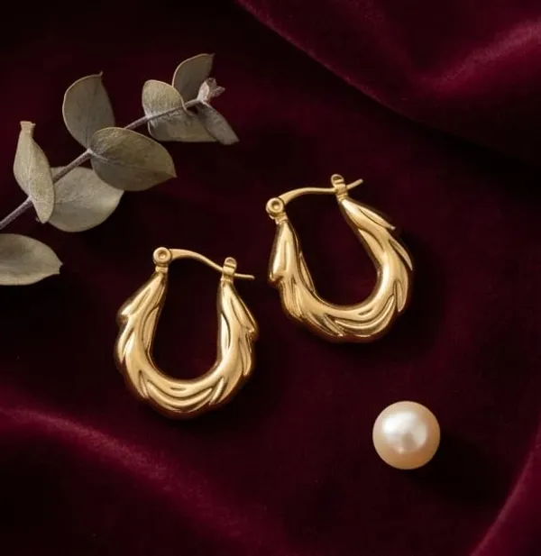 18k_Gold_Plated_Hoop_Earrings
