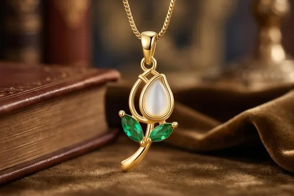 18k_Gold_Plated_Pearl_Pendant_Necklace