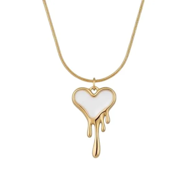 18k_Gold_Plated_Heart_Pendant_Necklace