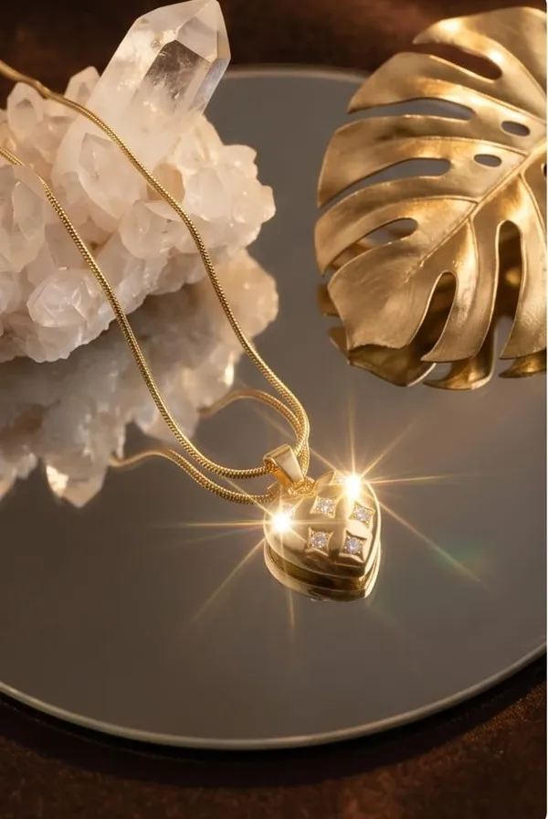 18k_Gold_Plated_Crystal_Pendant_Necklace