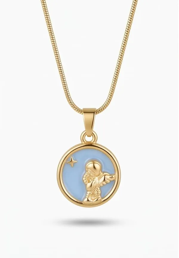 18k_Gold_Plated_Astronaut_Pendant_Necklace