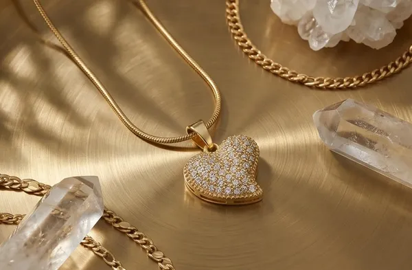 18k_Gold_Plated_Heart_Pendant_Necklace