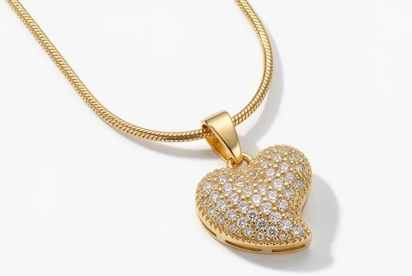 18k_Gold_Plated_Heart_Pendant_Necklace