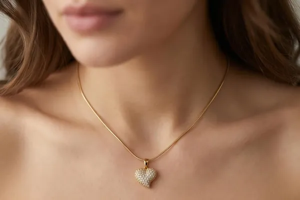 18k_Gold_Plated_Heart_Pendant_Necklace