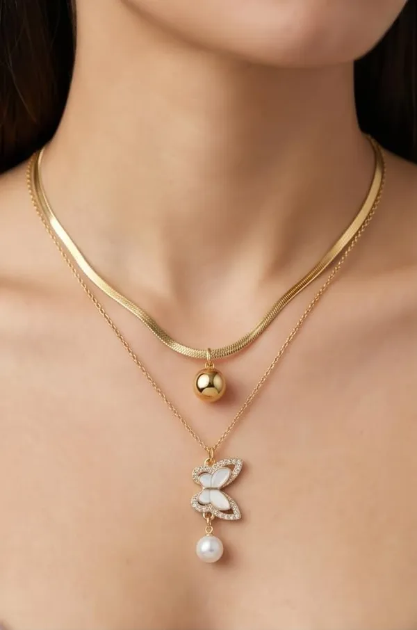 18k_Gold_Plated_Butterfly_Pearl_Pendant_Necklace