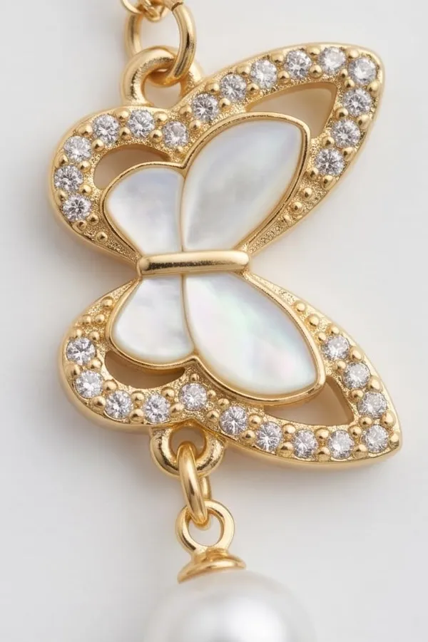 18k_Gold_Plated_Butterfly_Pearl_Pendant_Necklace