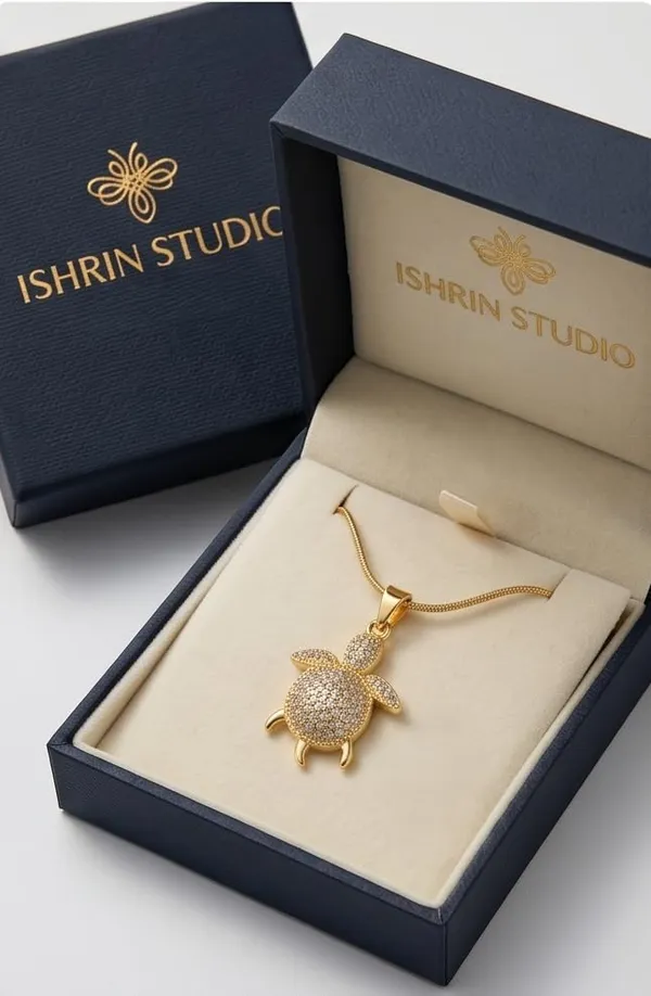 18k_Gold_Plated_Turtle_Pendant_Necklace