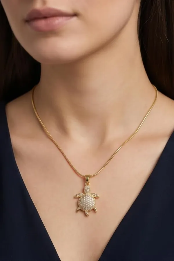 18k_Gold_Plated_Turtle_Pendant_Necklace