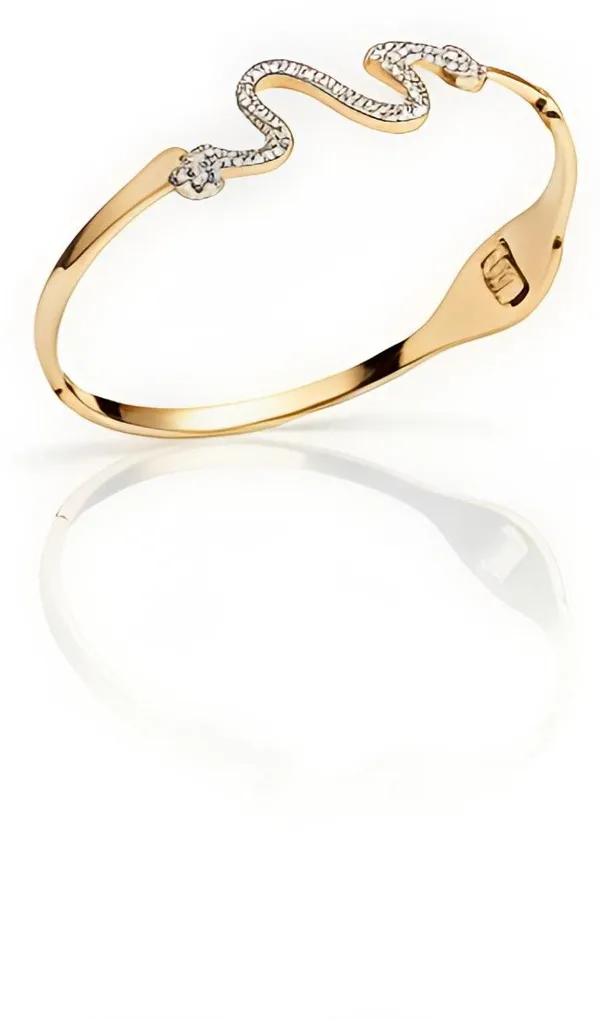Ishrin_Studio_Alloy_Cubic_Zirconia_Gold-plated_Bangle