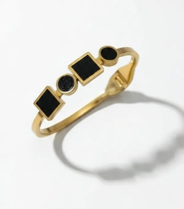 Ishrin_Studio_Alloy_Gold-plated_Bangle
