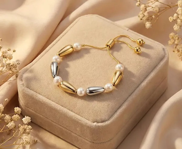 Ishrin_Studio_Alloy_Gold-plated,_Silver_Coated_Bracelet