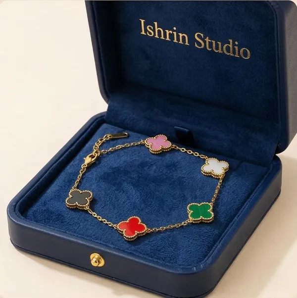 Ishrin_Studio_Stainless_Steel_Gold-plated_Bracelet