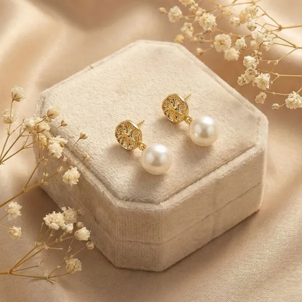 Ishrin_Studio_Ishrin_Studio_Gold_Textured_Pearl_Drop_Earrings_for_Women_Pearl_Alloy,_Stainless_Steel_Drops_And_Danglers