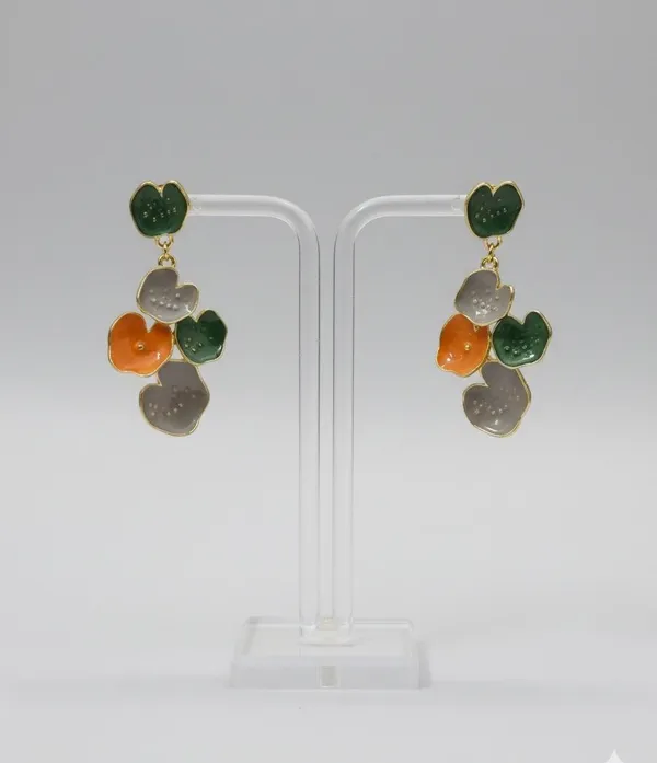 Ishrin_Studio_Petal_Cascade_Anti-Tarnish_Statement_Earrings_–_Multicolor_Elegance_Alloy_Earring_Set