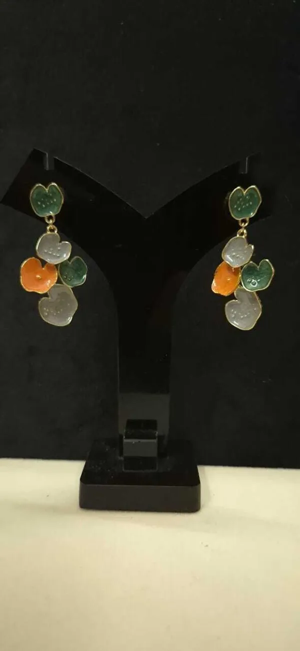 Ishrin_Studio_Petal_Cascade_Anti-Tarnish_Statement_Earrings_–_Multicolor_Elegance_Alloy_Earring_Set