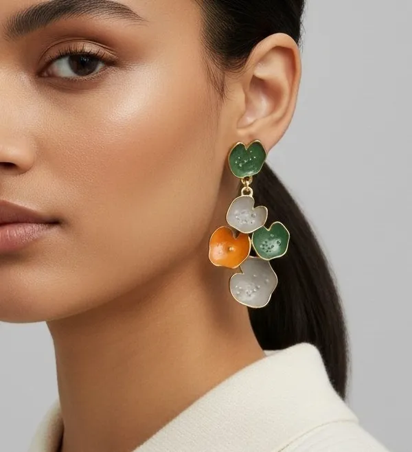 Ishrin_Studio_Petal_Cascade_Anti-Tarnish_Statement_Earrings_–_Multicolor_Elegance_Alloy_Earring_Set