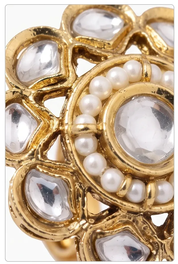 Ishrin_Studio_Traditional_Kundan_Pearl_Adjustable_Ring_For_Women_&_Girls_|_Floral_Statement_Cocktail_Ring