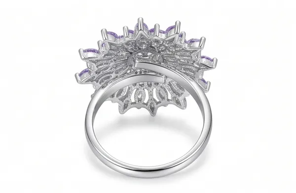 Ishrin_Studio_Anti_Tarnish_Purple_Sunburst_Adjustable_Ring_For_Women_|_925_Silver_Base_White_Gold_Plated_Cz_Floral_Statement_Ring