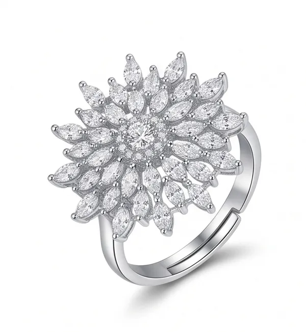 Ishrin_Studio_Sunburst_Bloom_Adjustable_Ring_For_Women_|_Anti_Tarnish_|_18K_White_Gold_Plated_|_Premium_Stainless_Steel_|_Aaa_Cubic_Zirconia_Statement_Ring