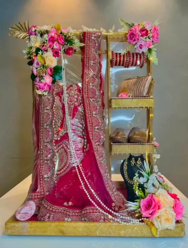 Wood_Multi-Tier_Display_Stand_With_Storage_Base