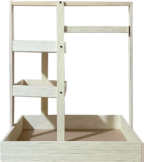Wood_Multi-Tier_Display_Stand_With_Storage_Base