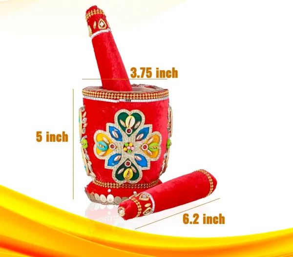 Red_Velvet_Gold_Embellished_Dandiya_Sticks_With_Decorative_Holder