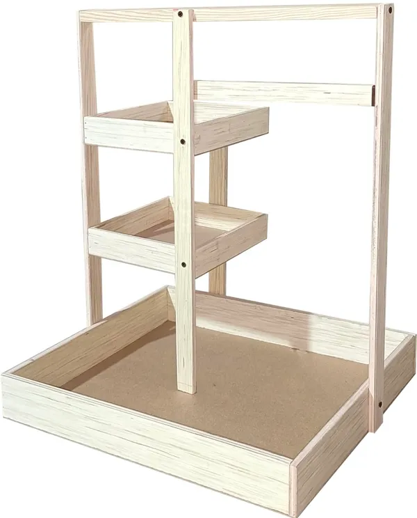 Wood_Multi-Tier_Display_Stand_With_Storage_Base