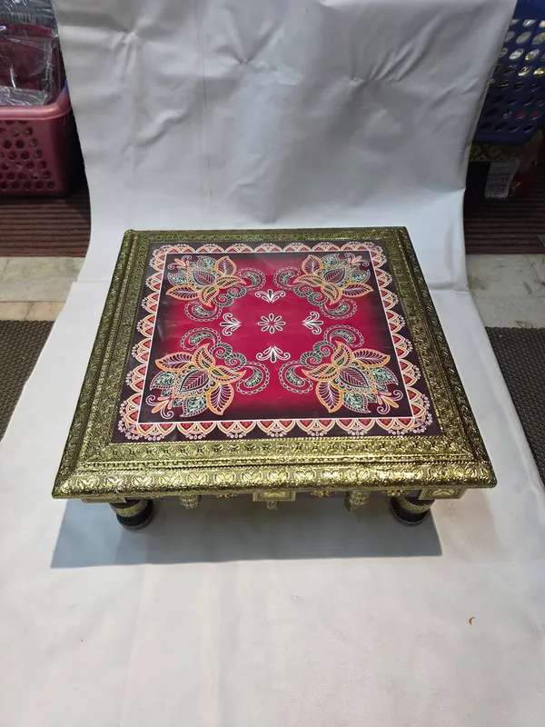 Wood_Embroidered_Floral_Chowki