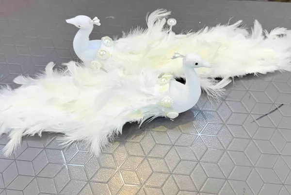 Silk_Fabric_Festive_Peacock_Decorative_Showpiece_Set_Of_2